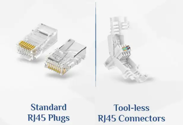 Standard and Tool Less RJ45 Connectors Standard and Tool Less RJ45 Connectors