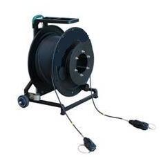 Portable Field Deployable Tactical Fiber Cable Reel 500m